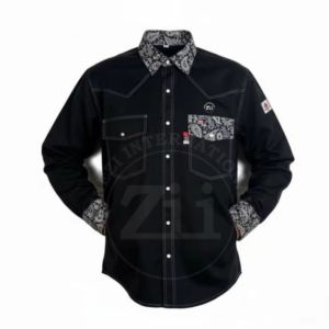 Chemises à manches longues 100% coton, nouveau design, vêtements de travail en plein air, imperméables, pour la soudure, sécurité, légers, NFPA2112 - Product Image 1