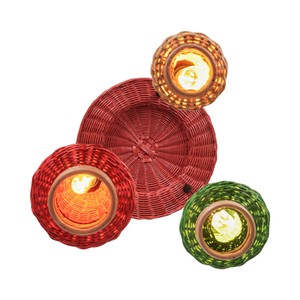 Hanging Rattan Christmas <b>Tree</b> Pendant Lights Festive Holiday <b>Lighting</b> Eco Friendly Indoor Decoration Wholesale Bulk OEM ODM - Product Image 5