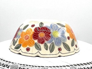 Premium Ceramic Baking Dish with Dual Handle Design Artistic Blue Floral Pattern for Stylish Oven to Table Serving - Product Image 6