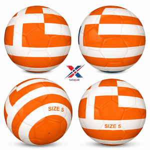 Ballon de football de qualité export, écologique, fabriqué en PU durable, unisexe, pour adultes, matchs officiels, entraînement, sports de plein air - Product Image 5