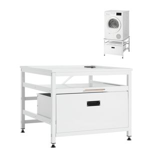 Piedistallo per Lavatrice/Asciugatrice da 23 Pollici con Vassoio Estraibile 29 x 29 Pollici, Capacità di Carico 700 Libbre - Product Image 1