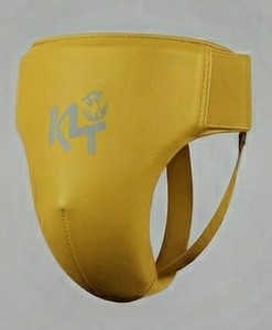 Men's Gold Neoprene Contoured Groin Protection <b>Belt</b> Breathable Boxing <b>Waist</b> Support All Seasons - Product Image 4