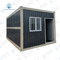 Maison conteneur pliable FLKT, maison mobile, construction modulaire en forme de X, installation rapide sur chantier, montage facile, portable, personnalisable, CE/ISO OEM