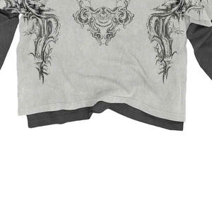 เสื้อยืดแขนสั้นผู้ชายสองชั้น ผลิตจากโรงงาน ขายส่ง เสื้อผ้าสตรีทแวร์ฤดูร้อน ผ้าเจอร์ซีย์ พิมพ์ลาย 100% ผ้าฝ้าย ระบายอากาศ แห้งเร็ว - Product Image 6