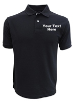 Hombres transpirables de talla grande para Polos Ropa DE TRABAJO personalizada Personal Tops Patrón sólido Impreso Tela de punto