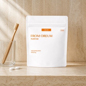 [FROM OREUM] Tabletas de Pasta Dental con Sabor a Mandarina, Bolsa de Viaje, Recarga de Cuidado Bucal con Sabor a Cítricos de Jeju - Product Image 5