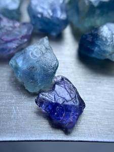 Natural Untreated Blue Sapphire Rough Lot Facet Grade Afghanistan Sapphire Crystals For Cutting Jewelry Making - Product Image 6