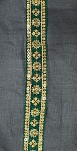 ลูกไม้ผ้าฝ้ายปักคุณภาพระดับพรีเมียมทำจากเส้นด้ายฝ้ายนุ่มและทนทาน - Product Image 2