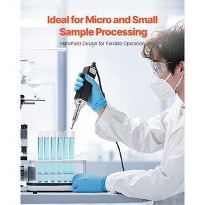 Omogeneizzatore Ultrasonico Portatile con Sonda in Lega di Titanio 0.3, Frequenza 30KHz, Capacità 50-300ml, Strumento da Tavolo Portatile - Product Image 2