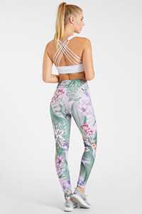Leggings de yoga taille haute longueur intégrale pour femme, en Spandex et Polyester, avec taille élastique, sans couture, décontractés, He She Wears - Product Image 6
