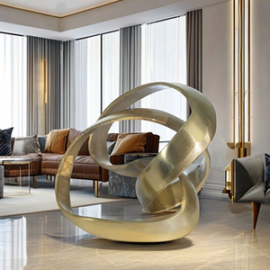 Venta caliente de alta calidad de latón metal hogar y jardín escultura modelos decorativos Vacaciones de Navidad modelos decorativos al por mayor - Product Image 4