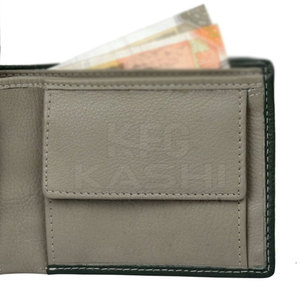 Elegante Cartera Larga de Cuero Genuino con Cierre Abierto, Forro de PVC, Material Suave de Primera Calidad para una Sensación Cómoda, Múltiples Ranuras para Tarjetas y Efectivo - Product Image 5