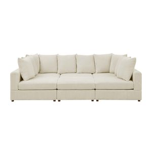 Sofás Modulares de 6 Piezas Haven de Pana para Sala de Estar, Sofás Seccionales de Primera Calidad - Product Image 3