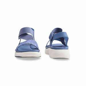 <b>Blue</b> Formal <b>Heeled</b> <b>Sandal</b> PU0359 - Product Image 2