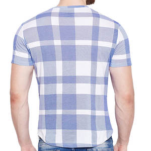 Camiseta de Hombre con Estampado de Color Sólido, Cuello Redondo, Manga Corta, Tela Ligera para Usar en Verano, a la Moda - Product Image 3