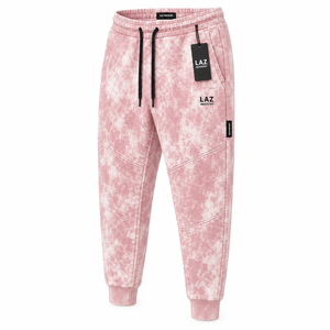 Pantalon de survêtement à séchage rapide, nouvelle mode, qualité supérieure, pour homme, délavé à l'acide, décontracté, taille haute, couleur unie, 100% coton respirant - Product Image 2