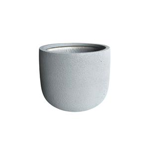 Pots de fleurs en fibre de verre résistants aux intempéries, style ciment, faible MOQ, durables, pour extérieur/intérieur, pots de jardin de bonne qualité - Product Image 1
