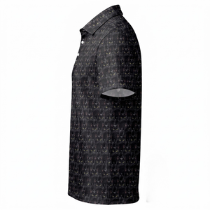 Polo d'entreprise personnalisé brodé en coton piqué pour hommes et femmes, manches courtes, vente en gros directe, plusieurs couleurs - Product Image 3