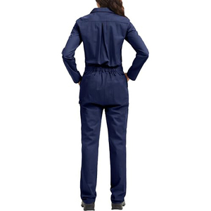 Unisex Workwear Set Solid Color Short Sleeve Shirt Pants Viscose/Polyester Breathable Eco-Friendly Quick Dry Casual Spring Style - Product Image 4