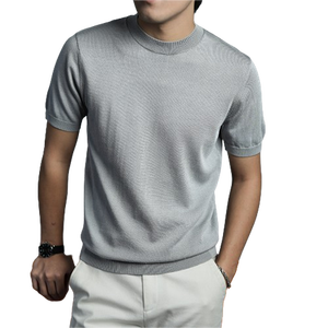 เสื้อยืดผู้ชายใส่ง่าย เนื้อผ้านุ่ม ระบายอากาศดี แขนสั้น คอกลม สวมใส่สบาย เหมาะสำหรับพักผ่อนและกิจกรรมกลางแจ้ง - Product Image 6