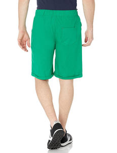 NOEN SPORTS Short Bermuda Homme Vert Uni en Coton avec Cordon de Serrage à la Taille, Décontracté, Mi-long, Tissu Tissé, Séchage Rapide, Poches - Product Image 4