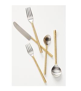 Juego de cubiertos moderno y lujoso con un hermoso diseño, ideal para bodas y fiestas, para uso en el hogar, restaurantes y hoteles. - Product Image 2