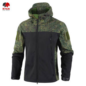 Chaqueta Softshell de Primera Calidad para Hombre, Cierre de Cremallera, Tela Transpirable con Logotipo Personalizado, Antiarrugas - Product Image 4