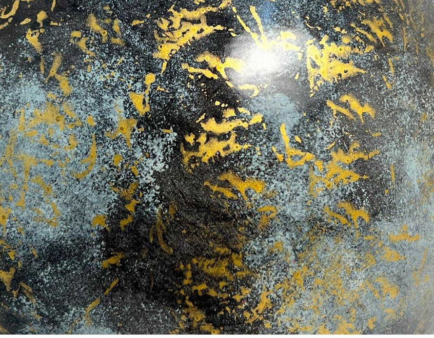 Black & Gold Patina