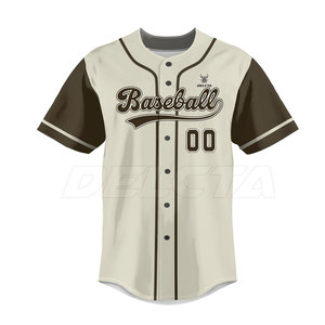 Solid Color Bulk Baseball Jersey Training Wear Baseball Jersey Wholesale Baseball Jersey For Unisex - Product Image 2