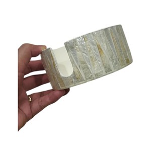 Elegant Shell Inlay <b>Drink</b> <b>Coasters</b> for Home Decor - Product Image 3
