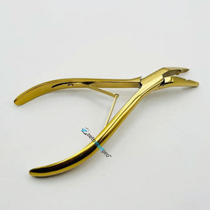 Pince à micro-perles pour extensions capillaires à bout courbé, impression de logo personnalisée, acier inoxydable, service OEM durable - Product Image 5