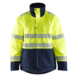 Chaqueta de Seguridad de Alta Visibilidad para Trabajo en Invierno, Reflectante con LED, Impermeable, de Secado Rápido, Transpirable, para Construcción en Exteriores - Product Image 1