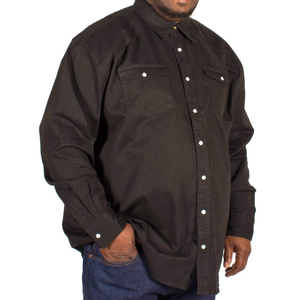 Camisa Vaquera Casual para Hombre, Talla Grande, 100% Algodón, Tejido Cómodo al por Mayor, Personalizable, Muestra Gratis, Mejor Calidad - Product Image 4