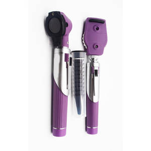 Kit de Examen de Otoscopio para Estudiantes y Uso Doméstico, Set de Diagnóstico de Fibra Óptica, Estuche Rígido de Plástico, Portátil, para Entrenamiento Médico e Inspección de Oídos - Product Image 2