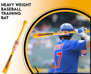 29" / 32 oz Yellow Heavy Weight Two Handed <b>Baseball</b> & Softball <b>bat</b> with Maple Wood for to Improve Strength BY NAQQASH SPORTS - Product Image 2