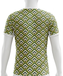 Camiseta de Fútbol Sublimada de Súper Calidad, Transpirable, con Cuello de Punto Plano y Brazalete, 100% Poliéster Micro Interlock, 160 Gsm - Product Image 5