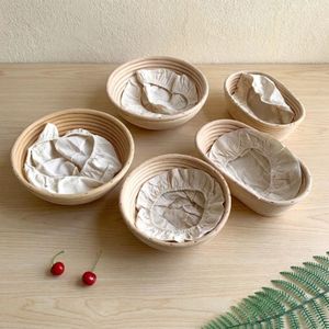 Dough Proofing Basket Handmade Natural Rattan Bread Banneton for Artisan Baking OEM Manufacturer High-quality Wholesale Supplier - Product Image 4