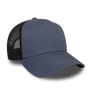 New Style Grey Black Trucker <b>Cap</b> Mesh Back Snapback Adjustable Hat <b>Plain</b> Panel Custom Logo Lightweight Breathable Streetwear <b>Cap</b> - Product Image 6