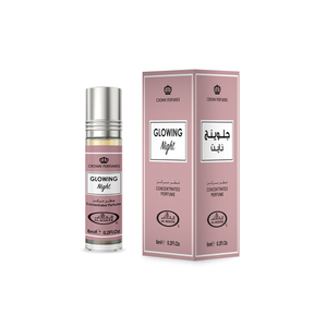 Al Rehab Glowing Night Fresh Eau De Parfum 6ml Roll-On de Larga Duración, Lujo - Product Image 3
