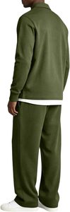 Mens Premium Heavyweight Fleece Tracksuit Set Custom Winter Sports Training <b>Jacket</b> Jogger Activewear - Product Image 2