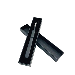 Pinzas de Precisión de Acero Inoxidable para Extensión de Pestañas, Herramienta de Belleza Profesional, Logotipo Personalizado OEM, Venta al Por Mayor - Product Image 1