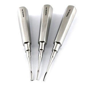 Elevadores Dentales Coupland, Juego de 3 Instrumentos Quirúrgicos para Extracción de Dientes, Elevación Precisa de Raíces, Acero Inoxidable - Product Image 3