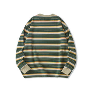 Sudadera con capucha de cuello redondo de punto, de poliéster estampado para hombre, de alta calidad, fabricante personalizado OEM, para otoño. - Product Image 5