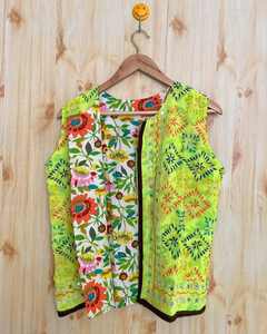 Chaleco sin mangas estilo bohemio gitano bordado para mujer, chaleco formal de moda - Venta al por mayor México EE. UU. - Product Image 3