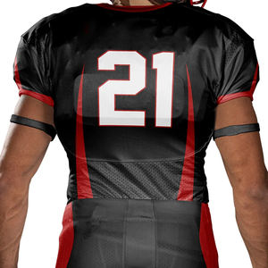 Ensemble d'uniformes de football américain personnalisés par sublimation, respirant, durable, maillot et pantalon pour l'entraînement et les matchs - Product Image 5