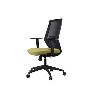 Best Home Ergonomic CEO Office Swivel Visitor Computer <b>Chair</b> Fabric Power Adjustable Height Modern Wholesale White Luxury - Product Image 2