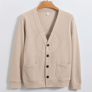 New Design Winter Breathable 100% Cotton <b>Cardigan</b> <b>Sweater</b> Knitted High Quality Wholesale - Product Image 4