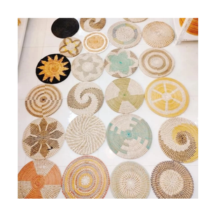 Artisan Handcrafted Eco Rattan | Woven Placemat Charger for Picnic & Garden <b>BBQ</b> - Product Image 6