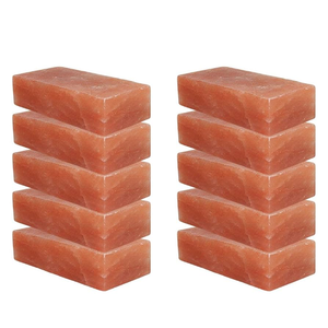Briques et carreaux de sel de l'Himalaya naturel pour revêtement mural intérieur, salles de thérapie au sel, dimensions personnalisées - Product Image 5