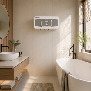 Vietnamese Factory Wholesales Price 30 Liter Tank Home Bathroom Slim Electric Storage Water <b>Heater</b> Rossi Pregio Slim 30 - Product Image 6